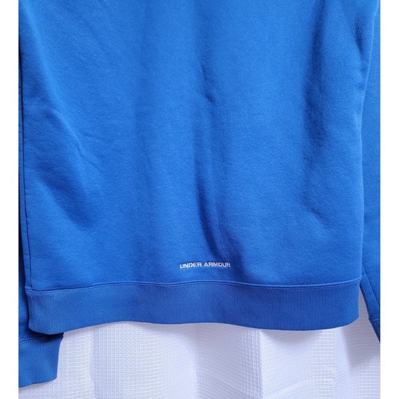 Under Armour Blue Hoodie Men's MEDIUM - Picture 4 of 6